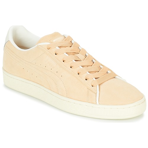 Sko Lave sneakers Puma SUEDE RAISED FS.NA V-WHIS Beige