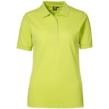 textil Dame Polo-t-shirts m. korte ærmer Id  Grøn