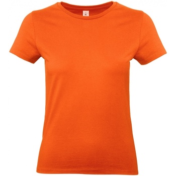 textil Dame T-shirts m. korte ærmer B And C E190 Orange