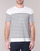 textil Herre T-shirts m. korte ærmer Armor Lux YAYALOUT Hvid / Marineblå