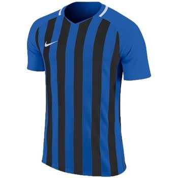 textil Herre T-shirts m. korte ærmer Nike Striped Division Iii Sort, Blå