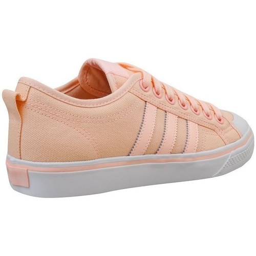Sko Dame Lave sneakers adidas Originals Nizza W Orange, Pink