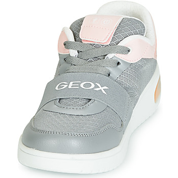 Geox J XLED GIRL Grå / Pink / Led
