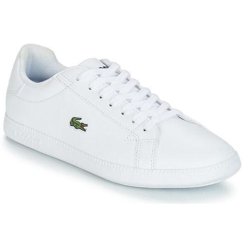 Lacoste GRADUATE 1 Hvid - Sko Lave sneakers Dame 793,00 Kr