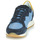 Sko Dame Lave sneakers Philippe Model MONACO VINTAGE BASIC Blå / Gul
