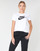 textil Dame T-shirts m. korte ærmer Nike NIKE SPORTSWEAR Hvid