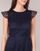 textil Dame Korte kjoler Lauren Ralph Lauren LACE CAP SLEEVE DRESS Marineblå