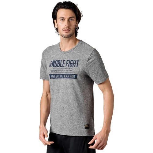 textil Herre T-shirts m. korte ærmer Reebok Sport Combat Noble Fight X Tshirt Grå