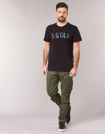 textil Herre Cargo bukser G-Star Raw ROVIC ZIP 3D STRAIGHT TAPERED Kaki