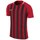 textil Herre T-shirts m. korte ærmer Nike Striped Division Iii Sort, Rød