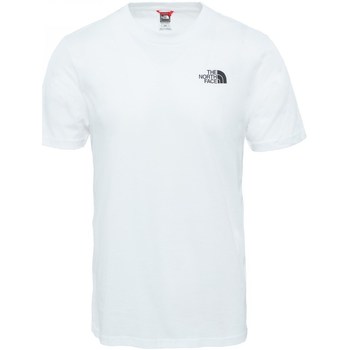 textil Herre T-shirts m. korte ærmer The North Face M SS Simple Dome Tee Hvid