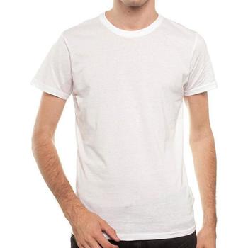 textil Herre T-shirts m. korte ærmer New Outwear 6185 Hvid