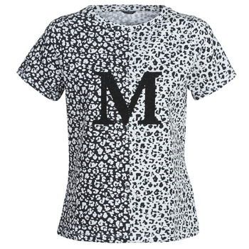 textil Dame T-shirts m. korte ærmer Marciano RUNNING WILD Sort / Hvid