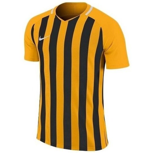 textil Herre T-shirts m. korte ærmer Nike Striped Division Iii Jsy Sort, Gul