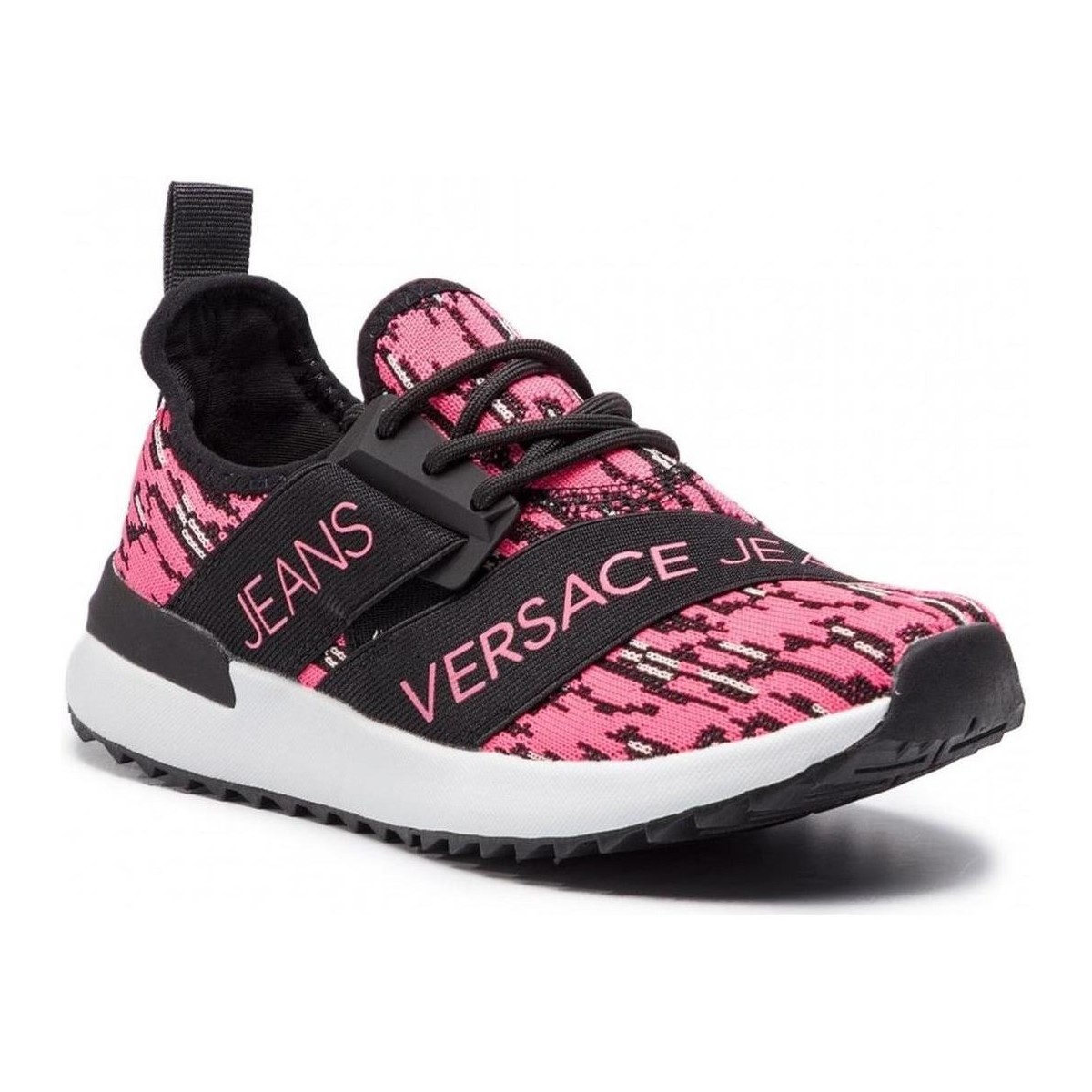 Sko Dame Sneakers Versace E0VTBSG5 Pink