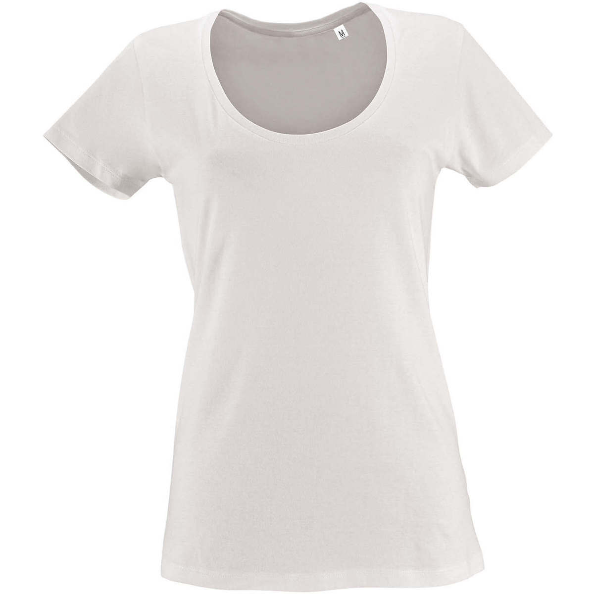 textil Dame T-shirts m. korte ærmer Sols METROPOLITAN CITY GIRL Hvid