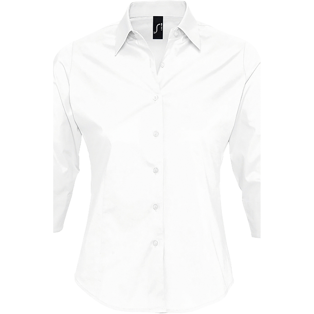 textil Dame Skjorter / Skjortebluser Sols EFFECT ELEGANT Hvid