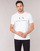 textil Herre T-shirts m. korte ærmer Armani Exchange 8NZTCJ-Z8H4Z-1100 Hvid