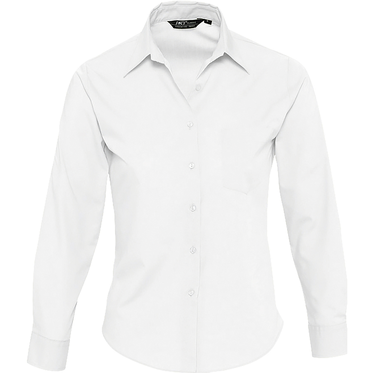 textil Dame Skjorter / Skjortebluser Sols EXECUTIVE POPELIN WORK Hvid