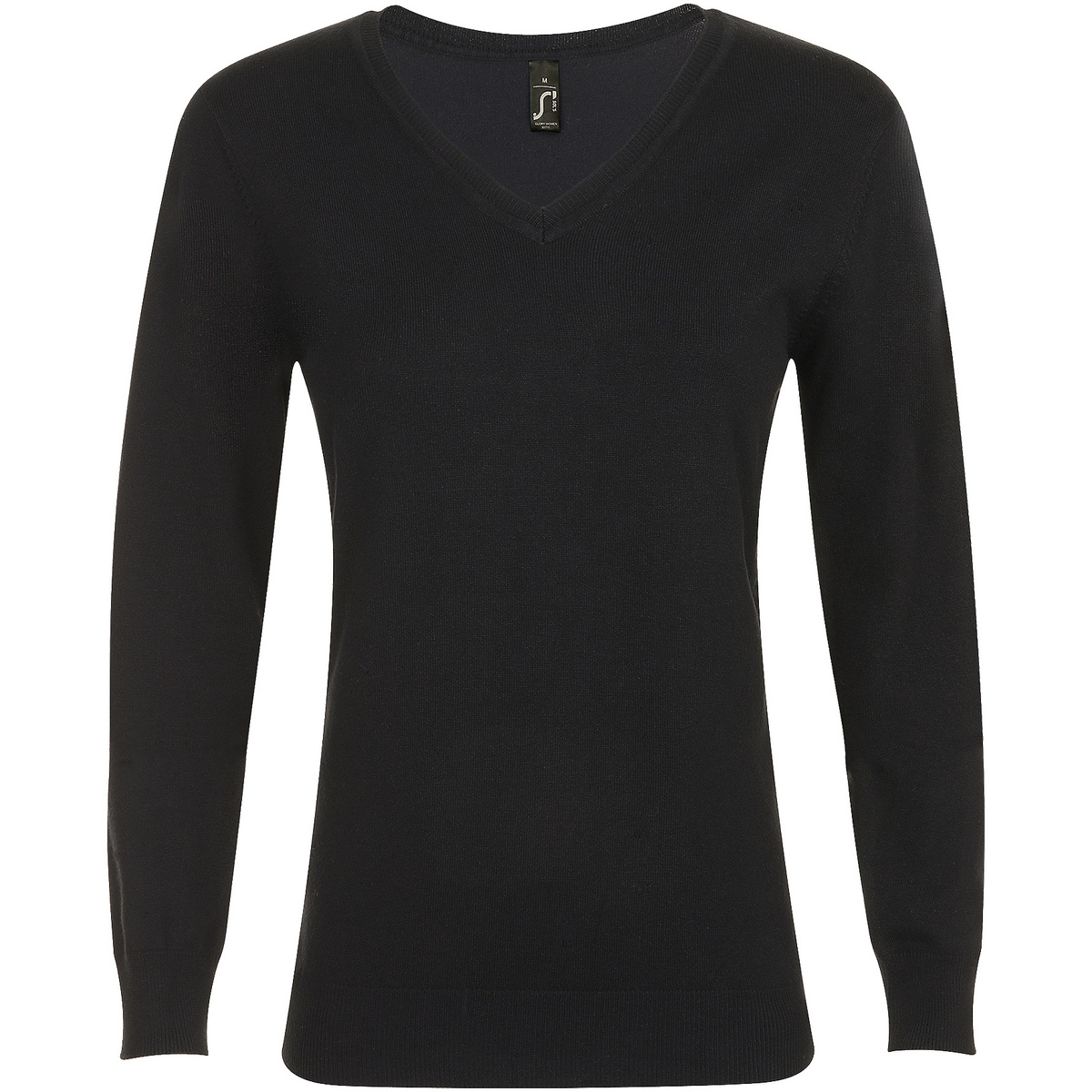 textil Dame Pullovere Sols GLORY SWEATER WOMEN Sort