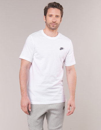 textil Herre T-shirts m. korte ærmer Nike NIKE SPORTSWEARS CLUB Hvid