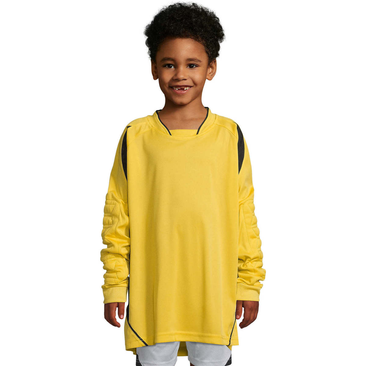 textil Børn Langærmede T-shirts Sols AZTECA KIDS  SPORTS Gul