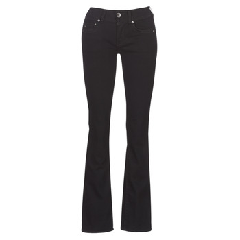 textil Dame Bootcut jeans G-Star Raw MIDGE MID BOOTCUT WMN Sort