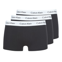 Undertøj Herre Trunks Calvin Klein Jeans COTTON STRECH LOW RISE TRUNK X 3 Sort