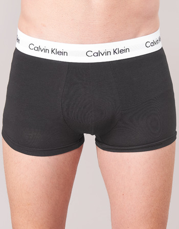 Calvin Klein Jeans COTTON STRECH LOW RISE TRUNK X 3 Sort / Hvid / Grå / Marmoreret