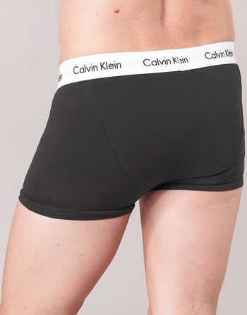 Calvin Klein Jeans COTTON STRECH LOW RISE TRUNK X 3 Sort / Hvid / Grå / Marmoreret