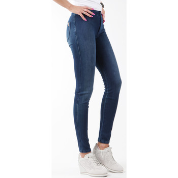 textil Dame Jeans - skinny Wrangler Jegging W27JGM85F Blå