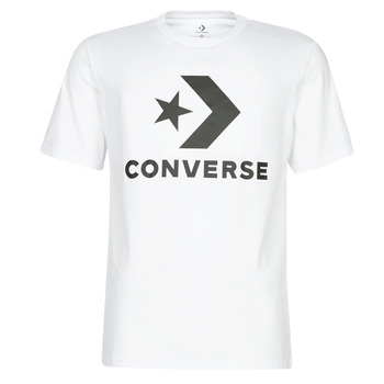 textil Herre T-shirts m. korte ærmer Converse STAR CHEVRON Hvid