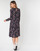 textil Dame Lange kjoler See U Soon 9222127 Marineblå / Bordeaux