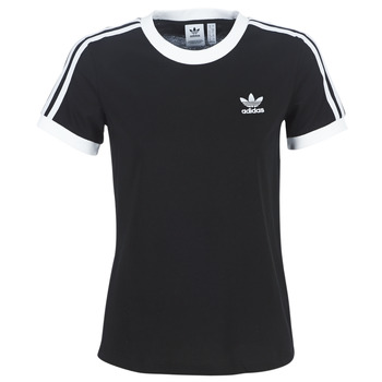 textil Dame T-shirts m. korte ærmer adidas Originals 3 STR TEE Sort