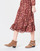 textil Dame Lange kjoler Cream NILA Rød