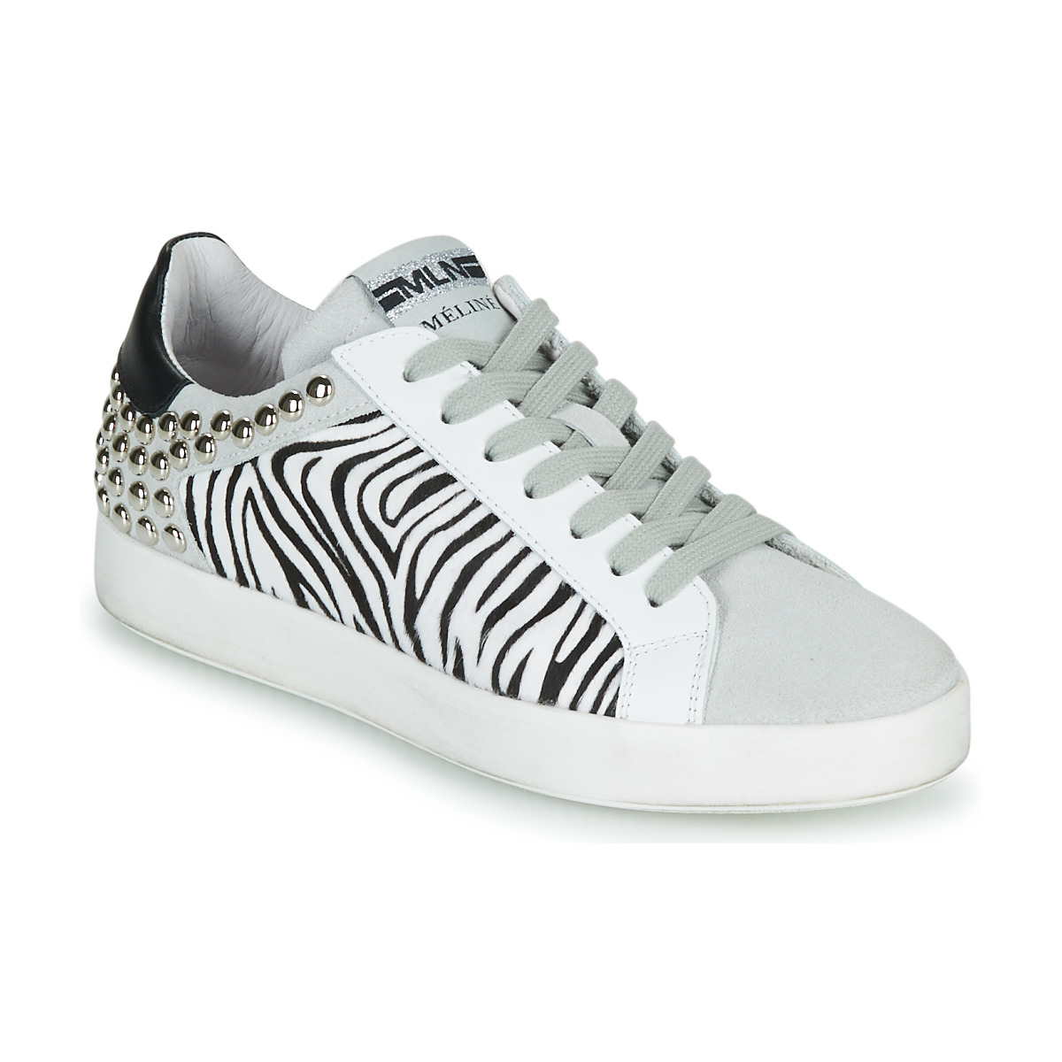 Sko Dame Lave sneakers Meline MOLI Beige / Zebra