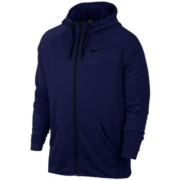 textil Herre Sweatshirts Nike Dry FZ Fleece Hoodie Trening Marineblå
