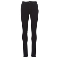 textil Dame Jeans - skinny Levi's 721 HIGH RISE SKINNY Sort