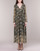 textil Dame Lange kjoler Betty London LILIE-ROSE Grøn / Flerfarvet