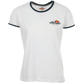 textil Dame T-shirts & poloer Ellesse EH F TMC COL ROND UNI Hvid