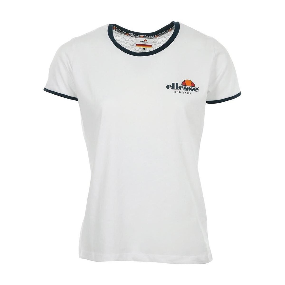 textil Dame T-shirts & poloer Ellesse EH F TMC COL ROND UNI Hvid
