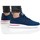 Sko Dame Lave sneakers adidas Originals RUN70S Hvid, Flåde