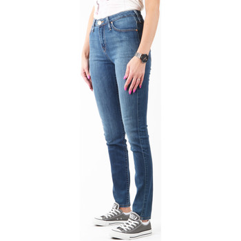 textil Dame Jeans - skinny Lee Scarlett High L626SVMK Blå