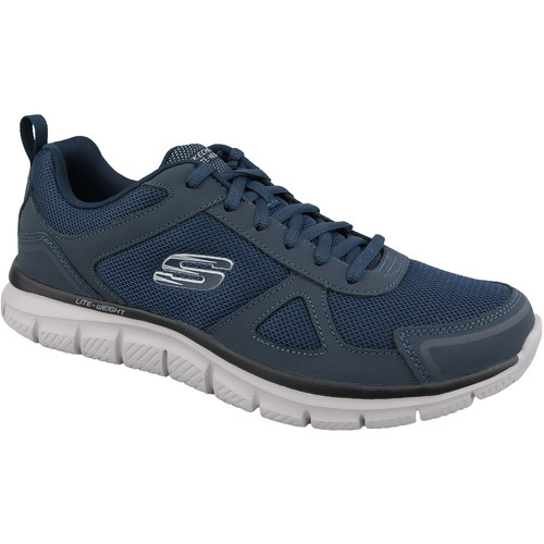 Sko Herre Lave sneakers Skechers Track-Scloric Blå
