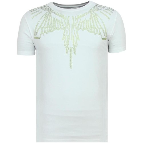 textil Herre T-shirts m. korte ærmer Local Fanatic 94438543 Hvid
