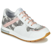 Sko Pige Lave sneakers GBB LELIA Hvid / Sort / Pink