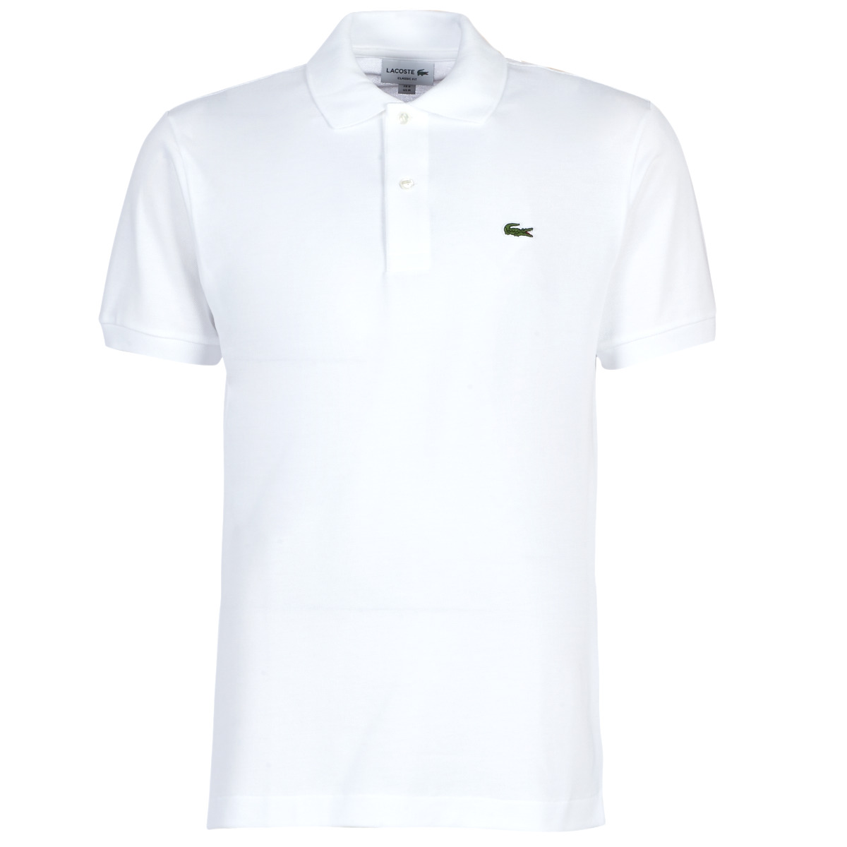 textil Herre Polo-t-shirts m. korte ærmer Lacoste POLO L12 12 REGULAR Hvid