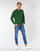 textil Herre Polo-t-shirts m. lange ærmer Lacoste L1312 Grøn