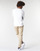 textil Herre Langærmede T-shirts Lacoste TH6712 Hvid