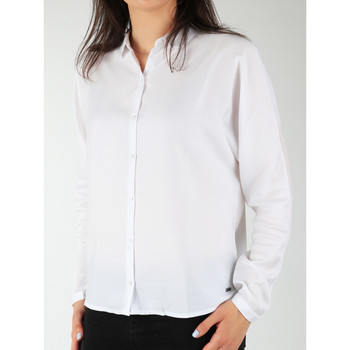 textil Dame Skjorter / Skjortebluser Wrangler Relaxed Shirt W5213LR12 Hvid